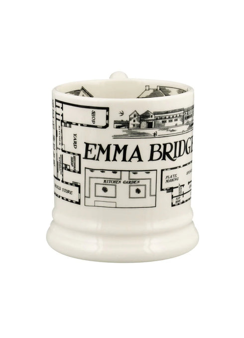 Emma Bridgewater Factory Plan 1/2 Pint Mug